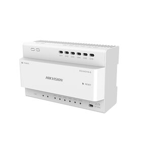 HIKVISION DS-KAD706. VideoIntercom 2fili distributore con alimentazione Display fino a 6ch e 1ch Ext