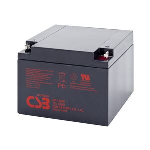 CSB GP12260 Batteria ermetica al piombo 12V 26Ah faston 5mm