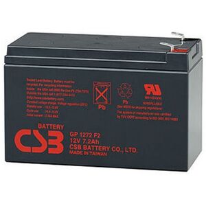 CSB GP1272F1 Batteria ermetica al piombo per antifurto 12V 7,2Ah faston 4,8mm