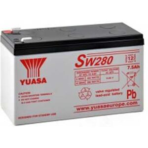 YUASA Batteria al piombo 12 V – 7,6Ah. SW280