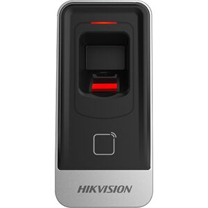 HIKVISION DS-K1201MF.Lettore impronte digitale e schede 32 bit con protocollo RS-485 IP65