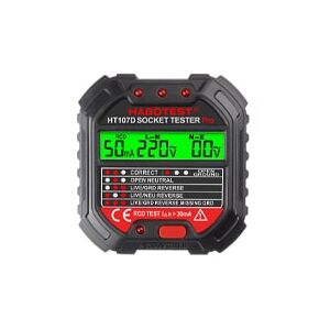 HABOTEST HT1017D. Tester di prese elettriche e voltmetro 90-250V