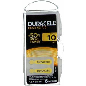 Duracell Italy Srl Duracell easy tab 10 giallo batteria per apparecchio acustico