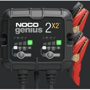 Carica Batterie 2 Banchi Noco Genius 10 6v / 12v 4a