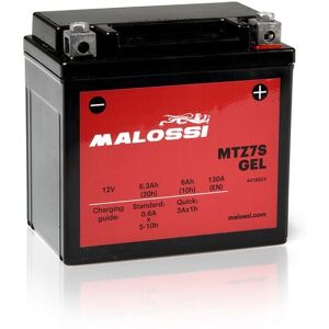 Batteria Malossimtz7s Gel Malossi Honda Sh Mode 125 Ie 4t Lc Euro 3 (Jf51e)