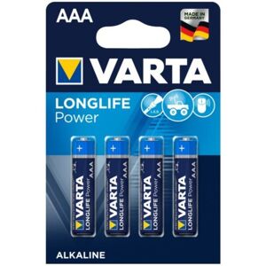 Varta - Longlife Power Batteria Alcalina Aaa Lr03 4 Unità