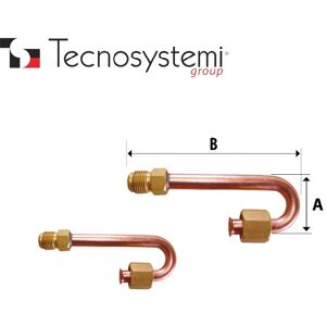 Tecnosystemi Coppia Di Raccordi Ad Inversione M/f 1/4