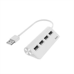 Hama Hub Usb 2.0 Bianco