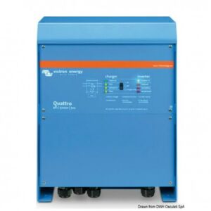 Victron Energy Sistema combinato con caricabatteria e inverter Victron Quattro 24/5000/120