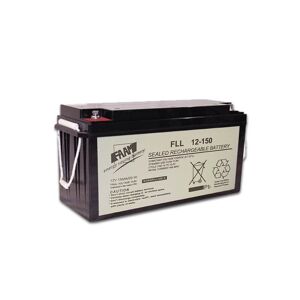 Batteria AGM piombo 150Ah 12V ermetica piastra piana   1000 cicli   FAAM