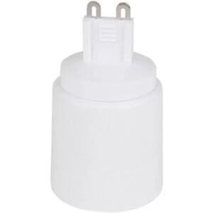 Adattatore Portalampada da G9 a E27 Bianco 250V Aigostar