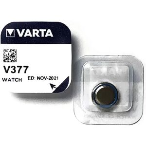 Batteria bottone Varta 1,55V V377 Ossido d’Argento confezione da 1 pila