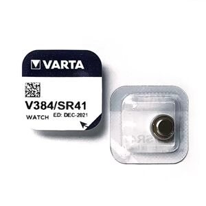 Batteria bottone Varta 1,55V V384 Ossido d’Argento confezione da 1 pila