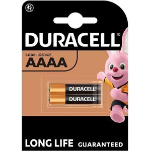 Batteria Duracell 1,5V AAAA Mini Alcalina confezione da 2 pile