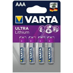 Batteria Varta 1,5V AAA Ministilo Ultra Lithium confezione da 4 pile