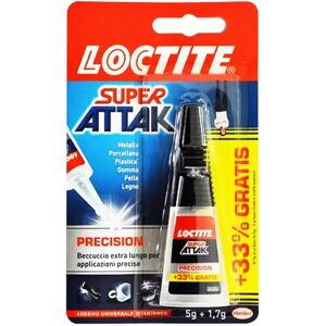 Colla Super Attak Loctite liquida Precision 5 + 1,7gr