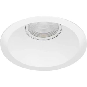 Portafaretto fisso AR111 da incasso 170mm Bianco Rotondo Novaline