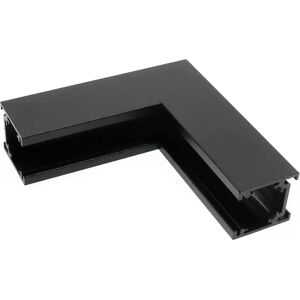 Connettore a L verticale per binario magnetico 16mm nero M LEDME