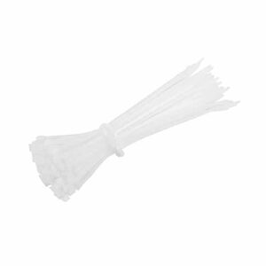 V-Tac Fascette Fissacavo Nylon-66 Per Cablaggi 2.5x150mm Bianco 100pcs  - Sku 11161