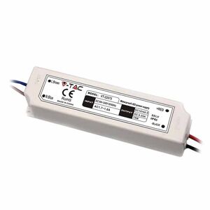 V-Tac Vt-22101 Alimentatore Slim Led 100w 24v 4.2a Waterproof Ip67 In Plastica Cavi A Saldare  - Sku 3101