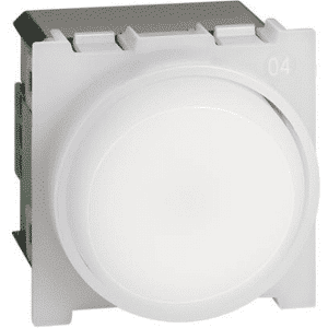 BTicino Torcia  Living Now Estraibile E Ricaricabile/led A Luce Bianca 230va.C. - 2 Moduli K4380