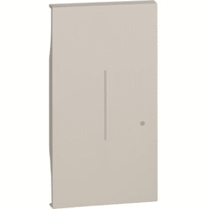 BTicino Cover Illuminabile  Living Now Per Interruttore/dimmer Connesso 2 Moduli - Sabbia Km33m2