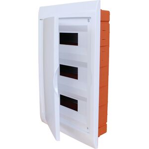 Faeg Centralino Da Incasso 36 Moduli Con Cornice Bianca E Portello Bianco 335x510x80mm Ip40  - Fg14636