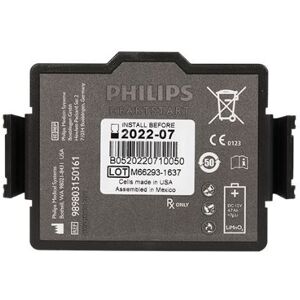 Philips Batteria Al Litio Per Defibrillatore Heartstart Fr3