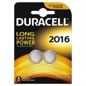 Offertecartucce.com Duracell 2 Batterie bottone CR2016 3V Litio