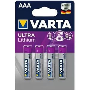 Offertecartucce.com Varta Ultra Lithium 4 Batterie ministilo AAA 1,5V al Litio