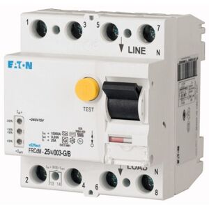 Eaton FRCDM-25/4/003-G/B interruttore automatico Dispositivo a corrente residua (167892)