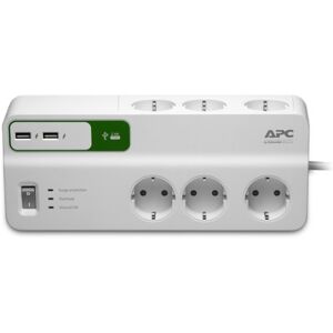 APC PM6U-GR protezione da sovraccarico Bianco 6 presa(e) AC 230 V 2 m (PM6U-GR)