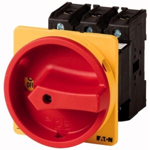 Eaton P3-100/V/SVB interruttore elettrico Interruttore rotante 3P Rosso, Giallo (088558)