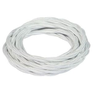 Fanton Cavo Treccia Seta 3g0,75 Frrtx In Matassina Da 10m Colore Bianco