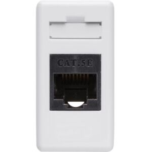 Gewiss Presa Rj45 - 4 Coppie - Categoria 5e - Utp - Toolless - 1 Modulo - System White