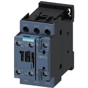 Siemens Contattore Di Potenza, Ac-3 9 A, 4 Kw / 400 V 1 No + 1 Nc, Ac 220 V 50 / 60 Hz,