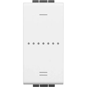 BTicino INTERRUTTORE DIMMER SMART LIVING LIGHT SMART BIANCO CARICO MASSIMO 150W LED BLU 230V