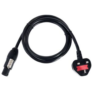 the sssnake Powercord UK TruePowercon 1,5m Black