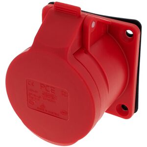 PCE 315-6 Mounting 16A 5pol 400V F Red