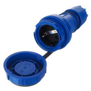 PCE 20251-bc Safety Socket IP blue