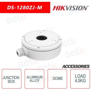 Hikvision ds-1280zj-m supporto a soffitto per telecamere dome