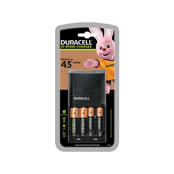 duracell caricabatterie  durac caricabatt cef 27