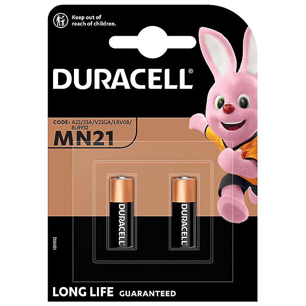 duracell batterie  mn 21 twin pack