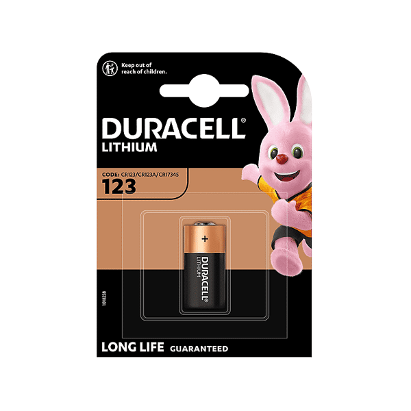 duracell batteria  dl123a