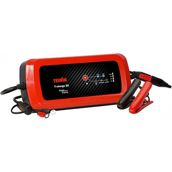 telwin t-charge 20 12/24v - carica batterie elettronico