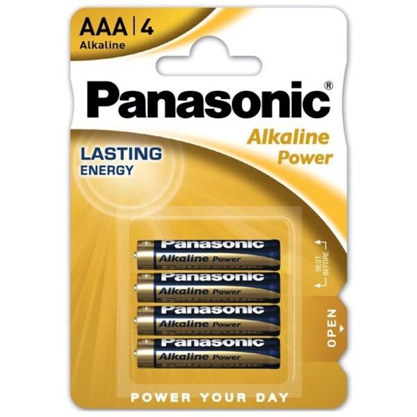 panasonic - batteria bronzo aaa lr03 4u