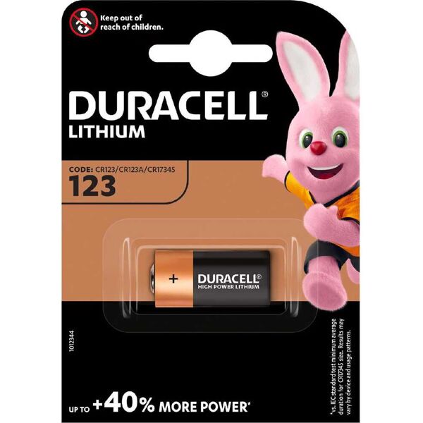 duracell du28 dl123 batteria 123 lithium blister 10 - du28 dl123