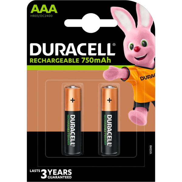 duracell du70 dr32 batteria ricaribile mah 750 m / stilo bl.2 hr3 pezzi 10 - du70 dr32