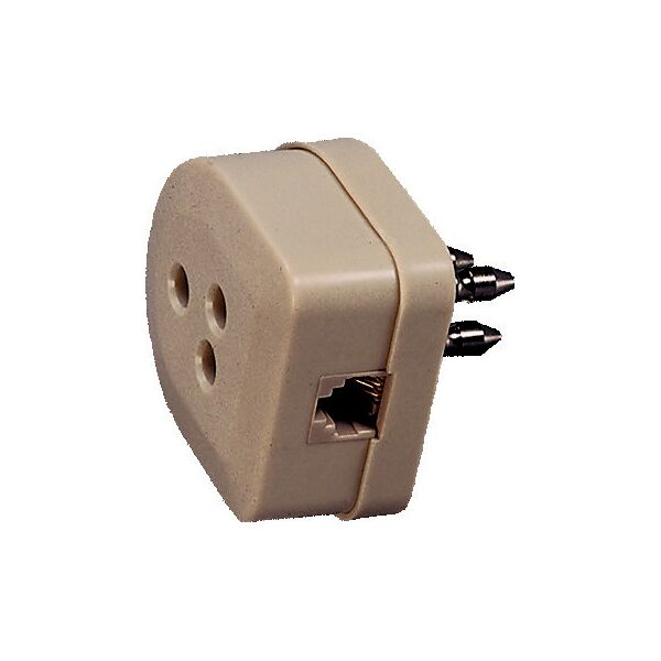 fanton 22170 fme 22.170 spina + presa plug 6 4c per tel. pezzi 10 - 22170