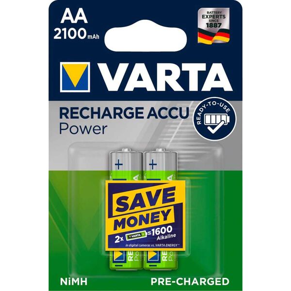 spectrum 56706101402 varta batterie ricar. mah 2100 stilo bl2 blister 10 - 56706101402